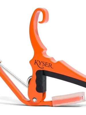 Kyser KG6OA Quick-Change Acoustic Capo - Orange Blaze | Günstig