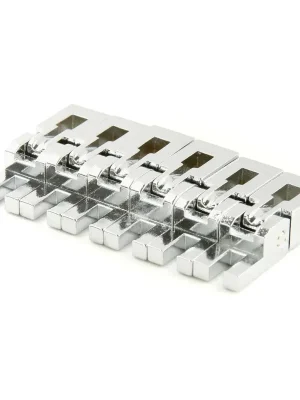 Floyd Rose FROBSSCP - Original Saddle Set (6) - Chrome | Top-Qualität