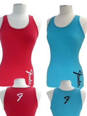 Brandneu | Fender Tanktop Ladies Amp Logo Teal