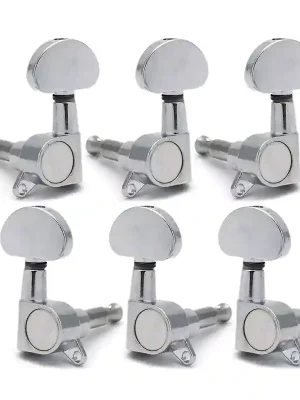 Direkt kaufen | Zoundhouse DSQ-GT01 Electric Acoustic Guitar Tuning Pegs Keys, Silber (3+3)
