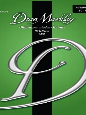 Dean Markley Signature - 2605 B - Electric Bass String Set, 5-String, Extra Medium, .050-.130 | Expressversand