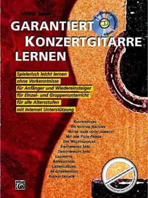 Alfred Garantiert Konzertgitarre lernen Band 1 | Schneller Versand