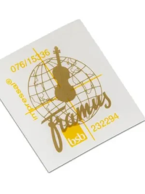 Framus Headstock Globe Decal / Gold - Kundenliebling