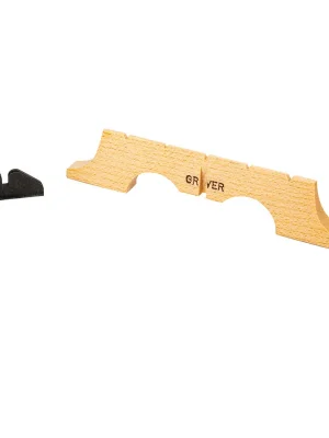 Einfach bestellen | Grover B 4 1/2 - Non-Tip Banjo Bridge, 5-String, 1/2" High