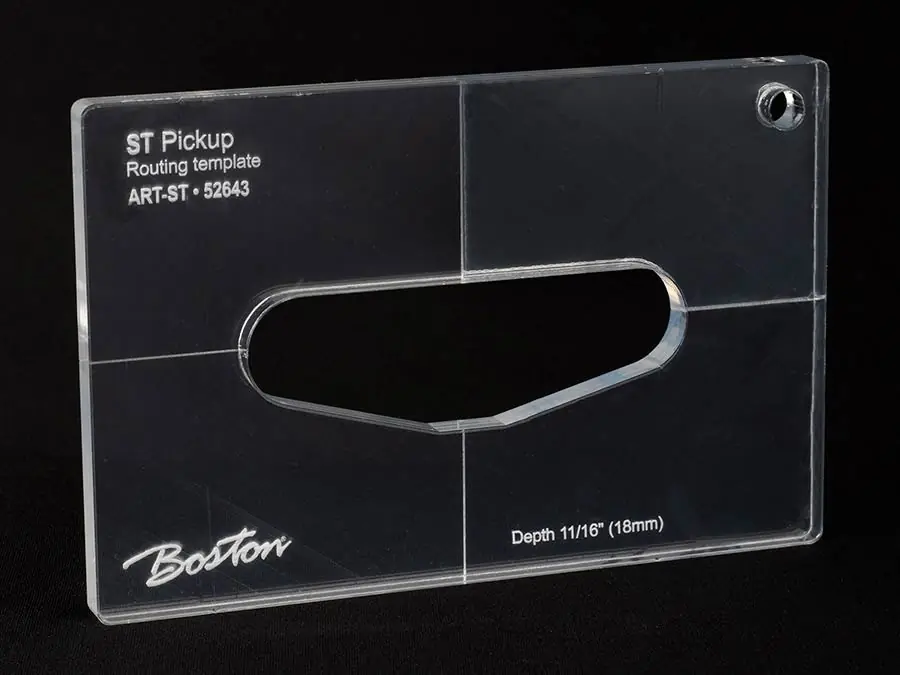 Boston ART-ST Pickup-Frässchablone ST | Premium