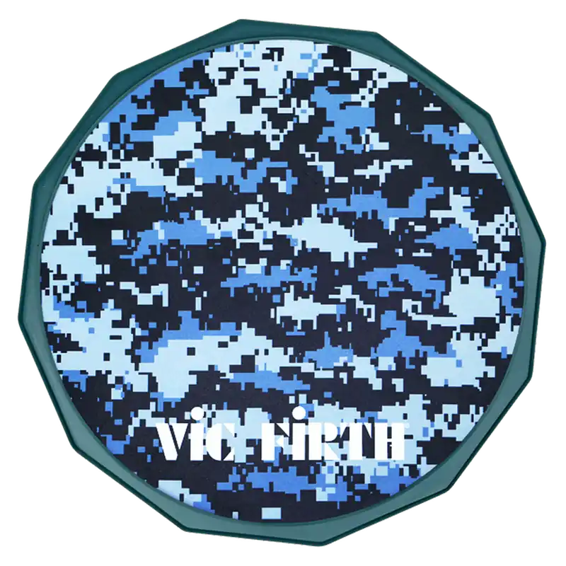 Neu im Sortiment - Vicfirth Practice Pad, Silicon, Camouflage, 12"