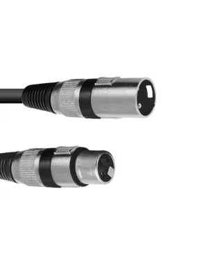 Hohe Qualität | Omnitronic XLR Kabel 3pol 1m sw