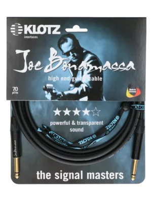Klotz Joe Bonamassa high end, gerade - gerade, neutrik schwarz, 9m - Sehr gut bewertet