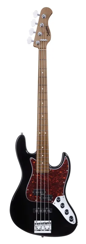 Nur noch heute | Sadowsky MetroExpress 21-Fret Hybrid P/J Bass, Roasted Maple Fingerboard, 4-String - Solid Black High Polish