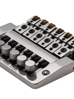 Kundenfavorit - Kahler 3300 - Hybrid Fixed Bridge (Fine Tuning, Brass Saddles) - Chrome