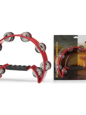 Markenqualität | Zoundhouse TAB-2 ZH RD Schellenring m. Cutaway - Rot