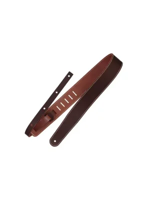 Einfache Rückgabe - Richter 1511 Raw II Contour Torro Brown - Gitarrengurt, Made in Germany