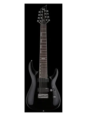 Versand noch heute - ESP LTD H 208 Black - 8-Saiter "B-Ware"
