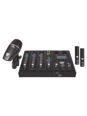 Sabian Sabian Sound Kit - 4-Piece Drum Mic and Mixer Set - Direkt bestellen