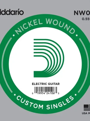 Topseller - D‘addario Einzelsaite 022 Acoustic / E- Gitarre Nickel Wound