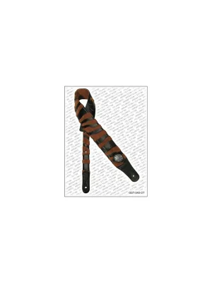 Gaucho Wild Life Series Dark Tiger Fell - Gitarrengurt - Hochwertig
