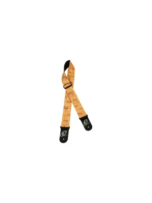 Endet bald | Ortega OSN-50BUB Gitarrengurt gelb
