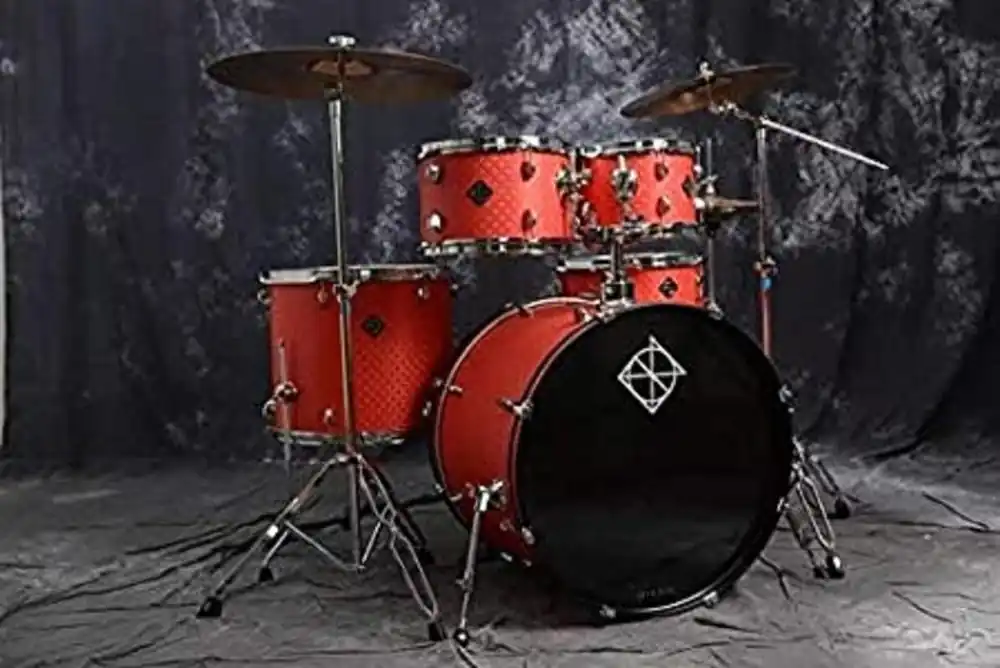 Sichere Zahlung | Dixon SOAR Drumset 20" Kaleidoscope Red