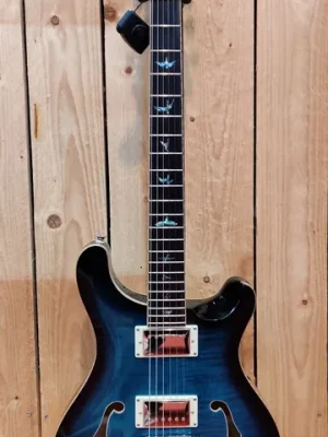Herstellerpreis - PRS SE Hollowbody II Piezo Peacock Blue "B-Stock, fixierter Halsbruch"