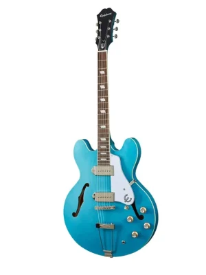 Epiphone Casino Worn Worn Blue Denim - Brandneu