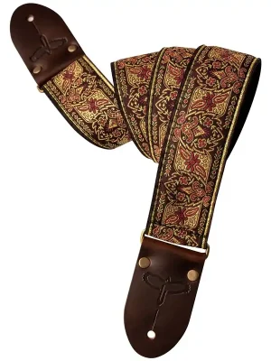 Begrenzte Stückzahl - PRS 2" Retro Dlx. Jacquard Strap Burgundy
