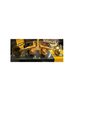 Gotoh Warwick West Germany Logo Fender Style - 2 Right/2 Left - Gold | Abverkauf