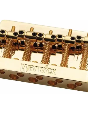 Nur noch kurze Zeit | Warwick One Piece 5 string Bridge Broad Neck - Gold