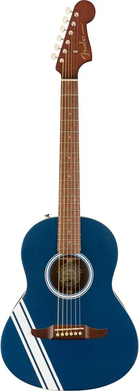 Begrenztes Angebot - Fender Sonoran Mini, Competition Stripe, Lake Placid Blue