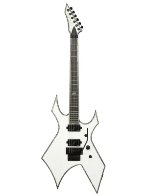 Meistverkauft - B.c.rich Warlock Extreme with Floyd Rose - Matte White "B-Stock"