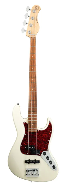 Sadowsky MetroExpress 21-Fret Hybrid P/J Bass, Morado Fingerboard, 4-String - Solid Olympic White High Polish | Preishit