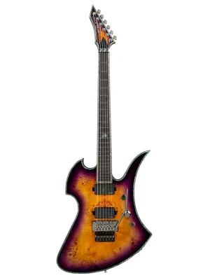 Einfach bestellen | B.c.rich Mockingbird Extreme Exotic with Floyd Rose - Burl Top, Purple Haze