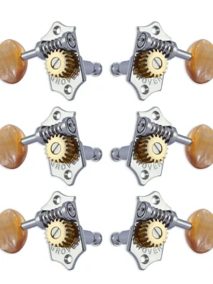 Nur noch heute - Grover V97-18CAA Original Sta-Tite Machine Head 3 + 3 - Chrome