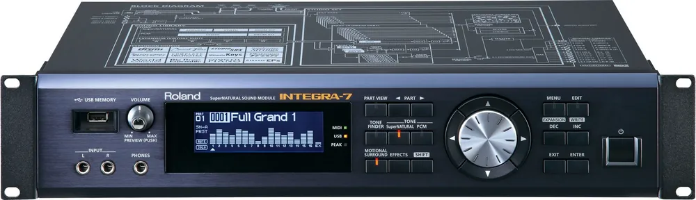 Preisnachlass | Roland Integra 7 Supernatural Sound-Modul (Kommissionsware)