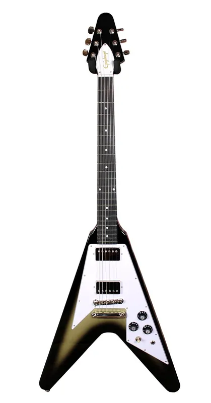 Zeitlich begrenzt | Epiphone Flying V 70s Silverburst