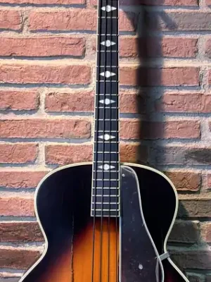 Epiphone De Luxe Classic Electro Acoustic Bass Vintage Sunburst (Bastlerware) | Reduziert