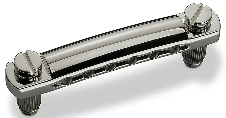 Schaller Stop Tailpiece Ruthenium | Sale