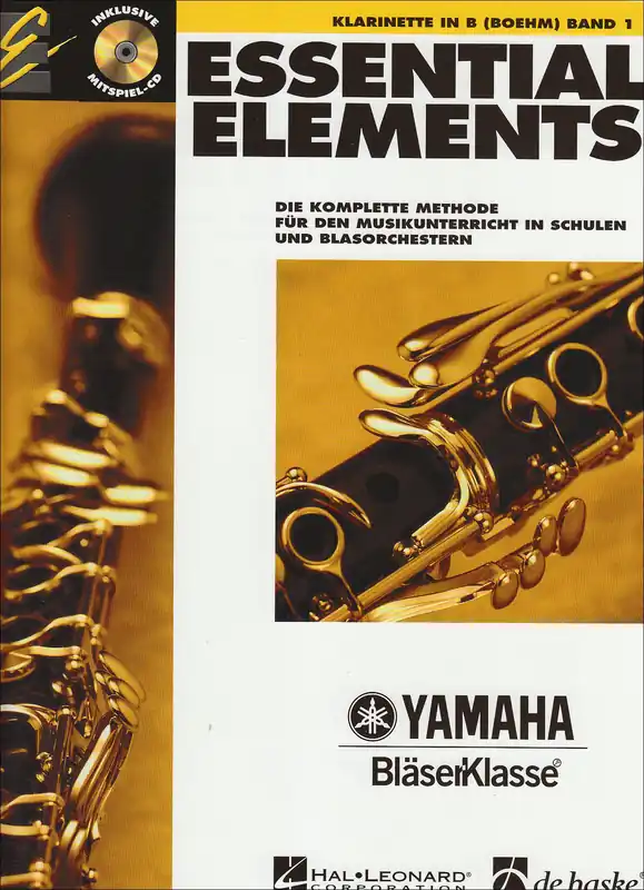 ESSENTIAL ELEMENTS-B-Klarinette (Böhm), Band 1 | Neu im Sortiment