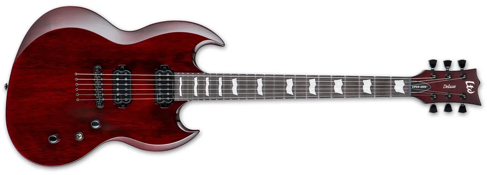 Letzte Chance | ESP Ltd Viper-1000 See thru Black Cherry - Ladenteil -