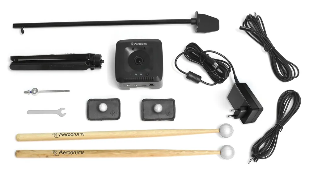 Aerodrums 2 - Das virtuelle Schlagzeug Air Percussion Set - Versandbereit