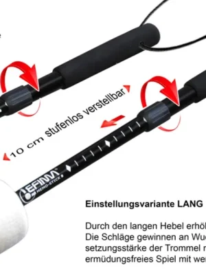 Brandneu | Lefima Bass Drum Schlägel Memo-Stick