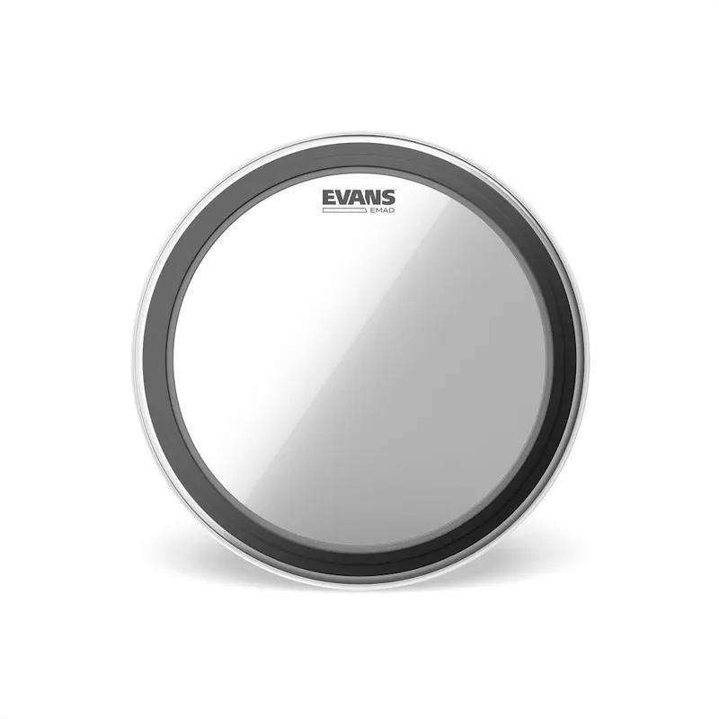 Evans EMAD Bassdrum Clear 18‘‘ - Verfügbar