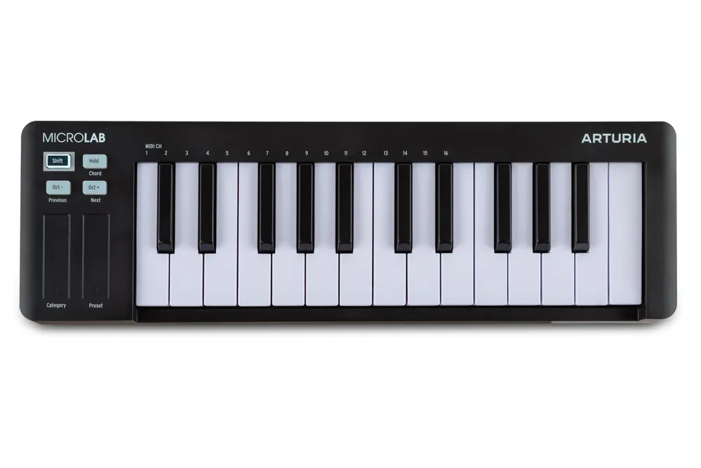 Neu im Sortiment - Arturia MicroLab MK3 Black