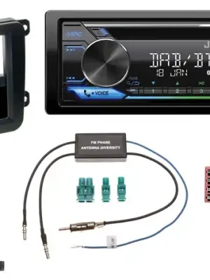1-DIN DAB+ & Bluetooth Autoradio für Skoda Octavia 1U mit LFB | Letzte Chance