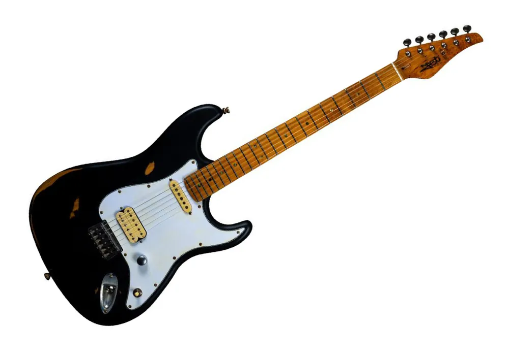 Preishit | JET Guitars JS-800 MP BK RLC