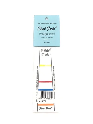 Premium-Qualität - Griffbrettmarkierung First fret für Violine 3/4, 1/2, 1/4, 1/8