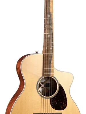 Mega-Angebot | Martin Guitars SC-13E Modern Westerngitarre – asymmetrischer Cutaway-Korpus, Sitka-Fichte massiv, Koa-Boden und -Zargen, mit Tonabnehmer und Gigbag