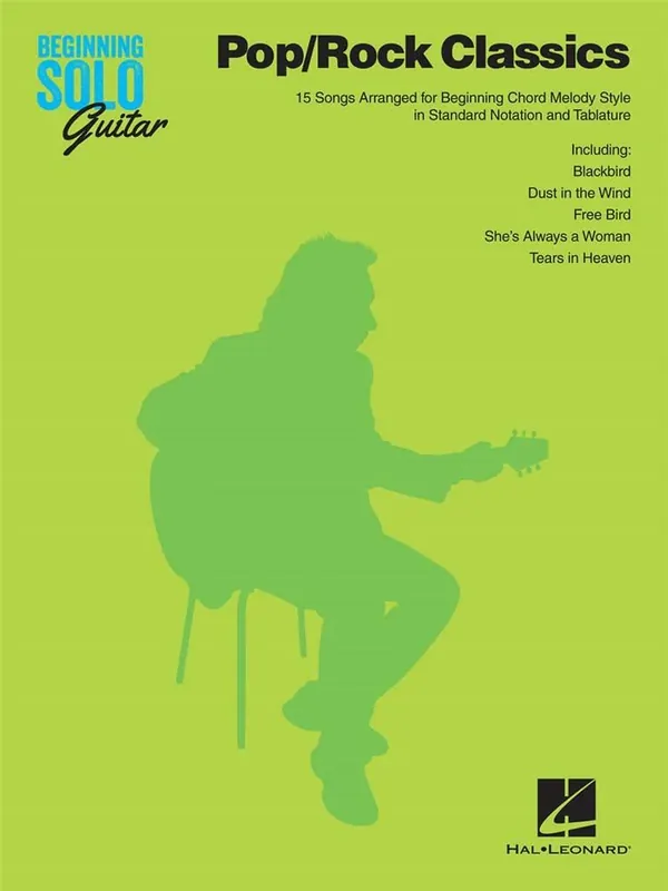 Beginning solo Guitar - Pop/Rock Classics for guitar/tab | Ausverkauf