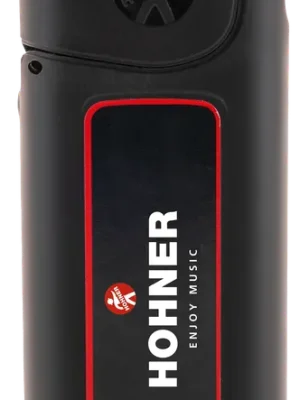 Hochwertig | HOHNER Snapcase für Mundharminika, neutral, schwarz